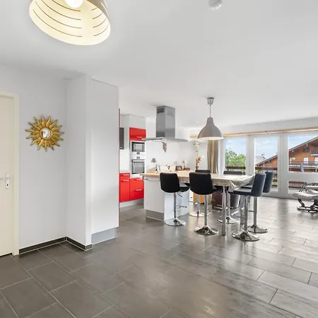 Lägenhet Saturne 103 Sur La Place Du Village A Anzère