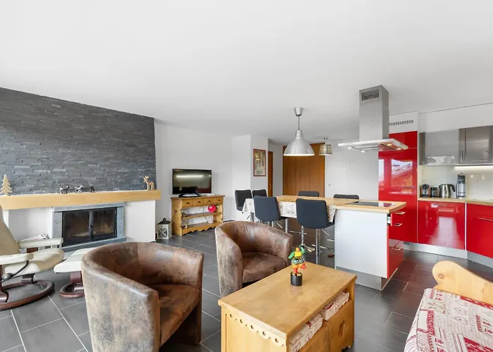 Saturne 103 Sur La Place Du Village A Anzère