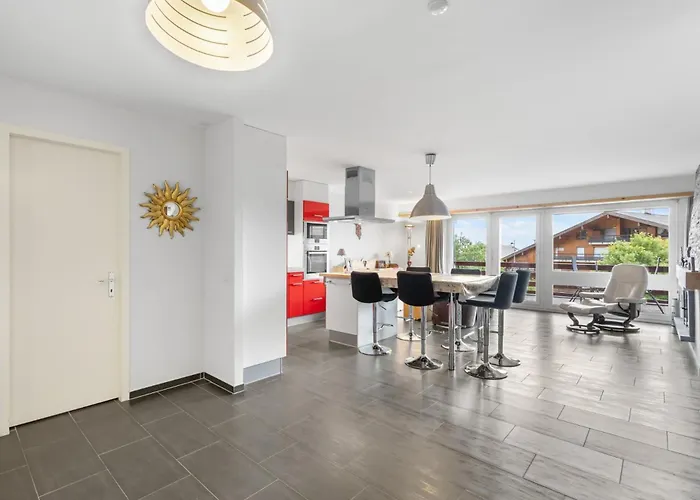 Lägenhet Saturne 103 Sur La Place Du Village A Anzère