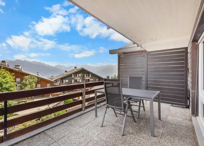 Saturne 103 Sur La Place Du Village A Lägenhet Anzère