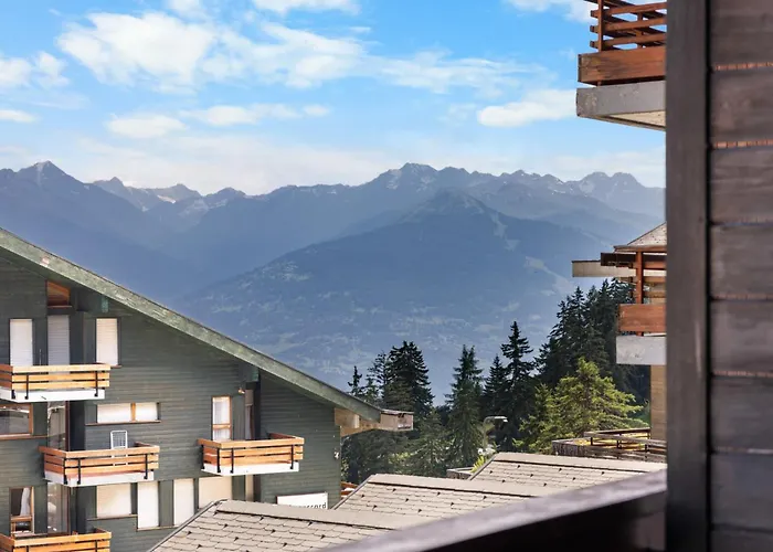 Lägenhet Saturne 103 Sur La Place Du Village A Anzère